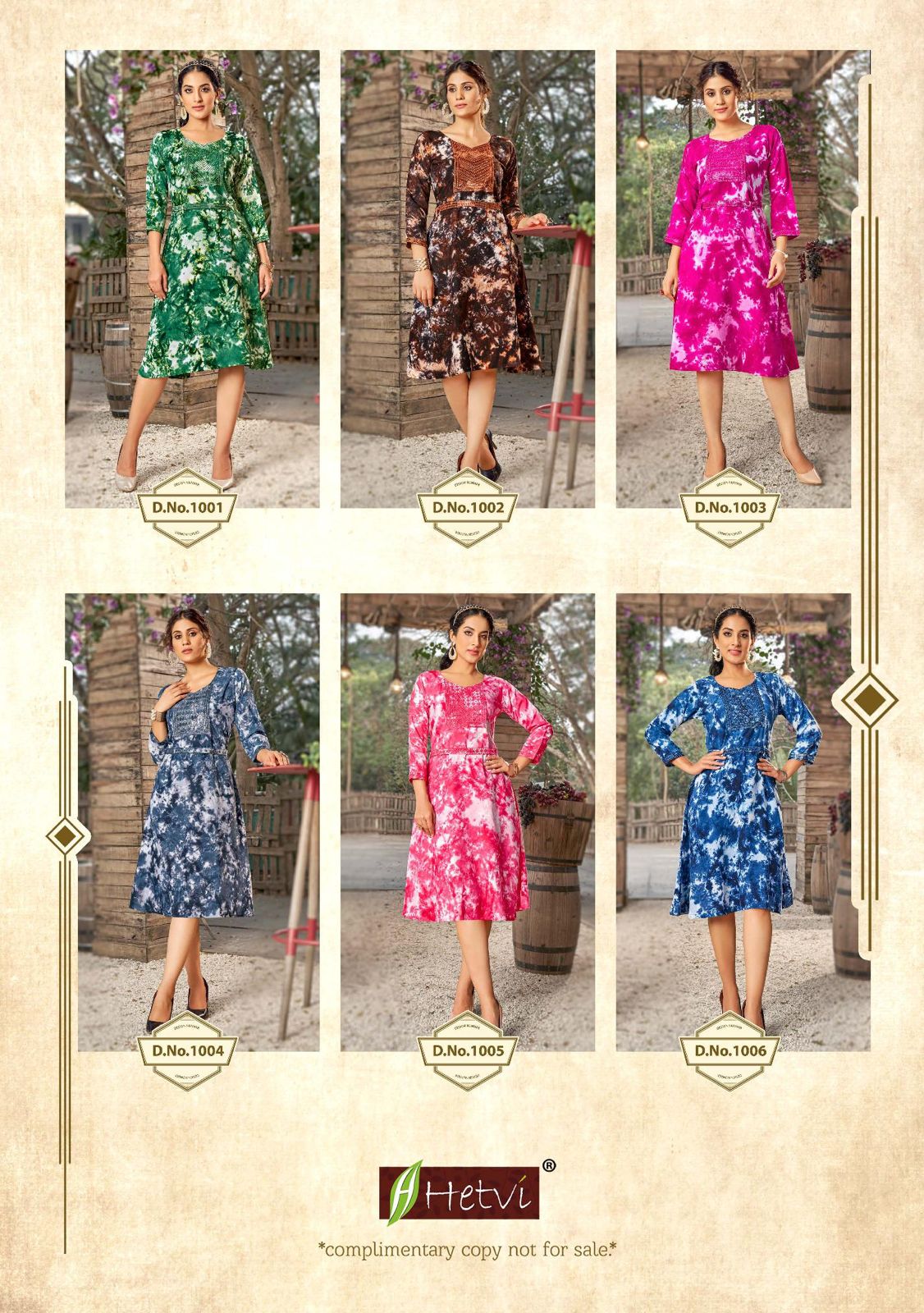 Manila By Hetvi 1001 To 1006 Series Printed Heavy Rayon Designer Kurtis  Wholesale Online
